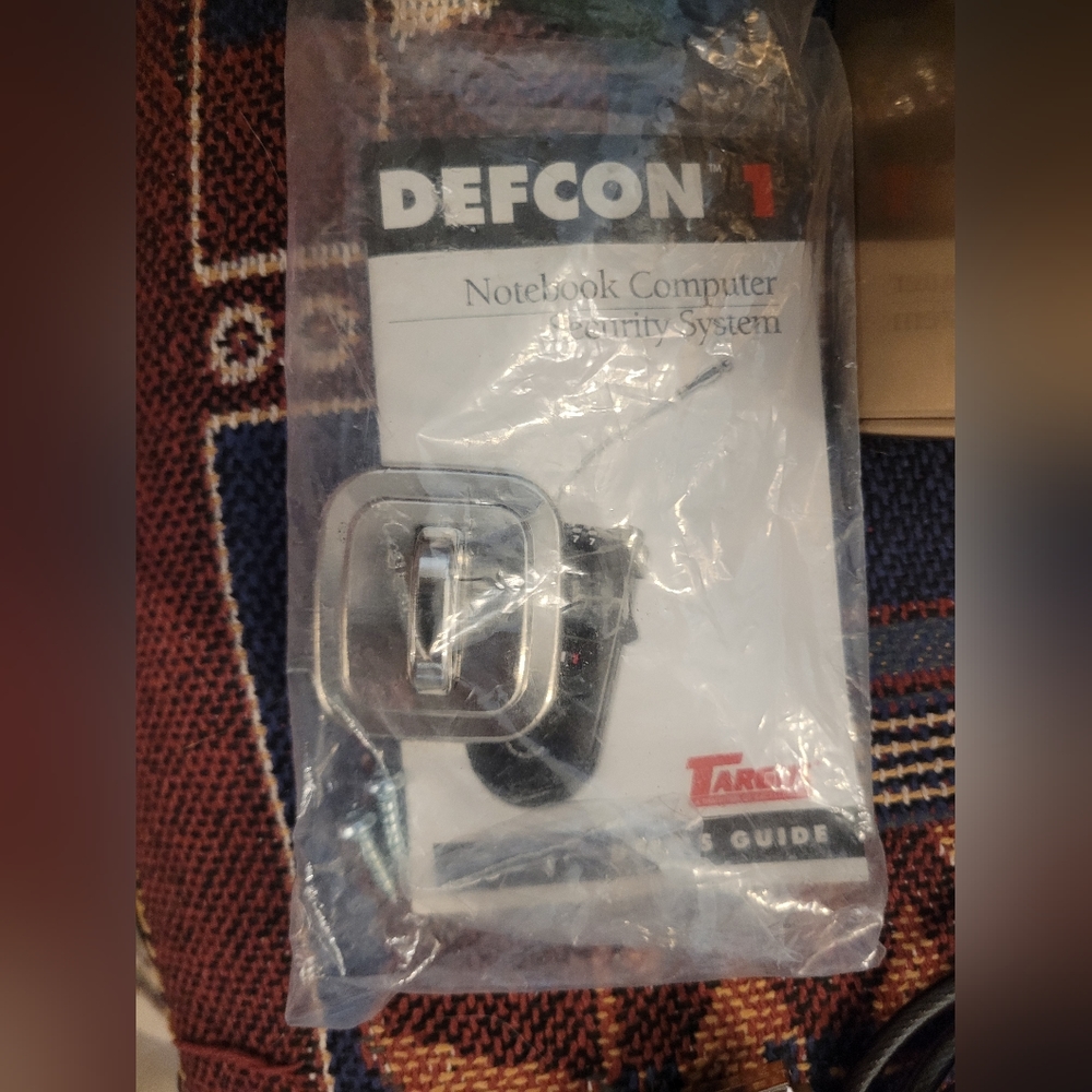 Defcon Kingston lock for laptop computer